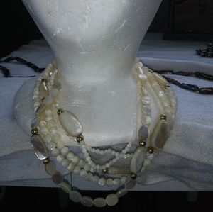 Multi layered necklace